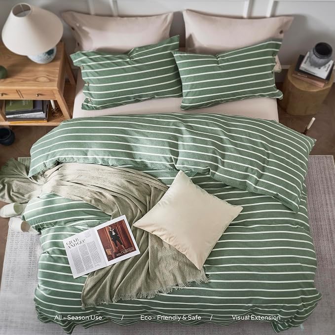 JELLYMONI Cotton Duvet Cover Twin Size - Image 8