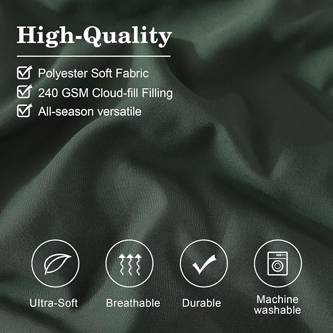 Monbix California King Size Comforter Set - Image 5