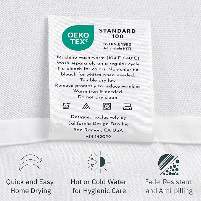 California Design Den Twin Size Flat Sheet, Soft 400 Thread Count 100% Cotton - Image 8
