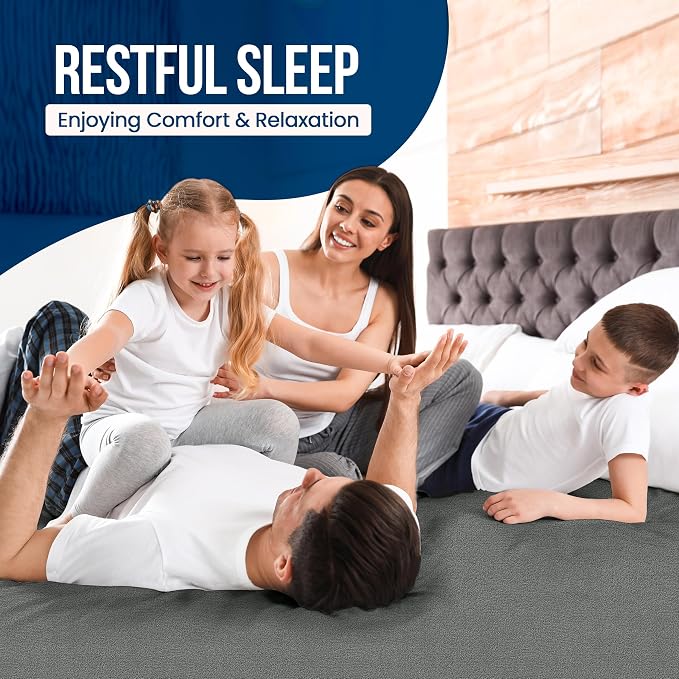 Full Size Mattress Protector Waterproof, Premium 200 GSM Terry Mattress Cover - Image 7