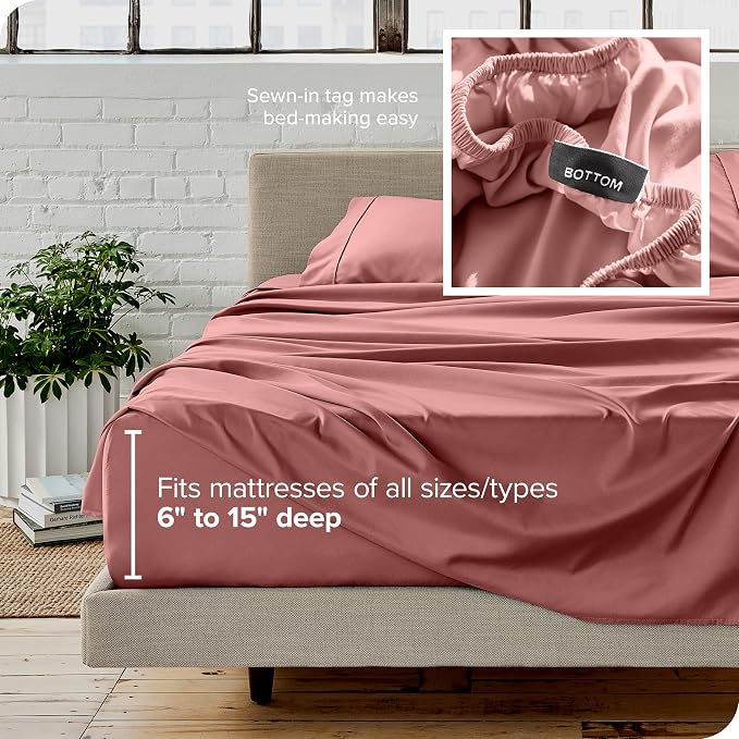 Bare Home California King Sheet Set - Image 5