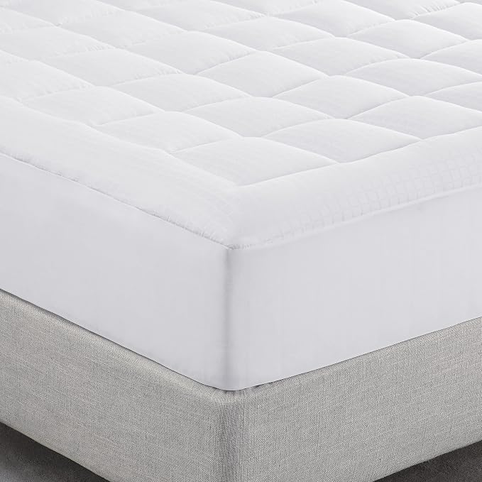 Serta ComfortSure Twin Mattress Cover, Fitted Pillow Top Mattress Pad, Super - Image 5