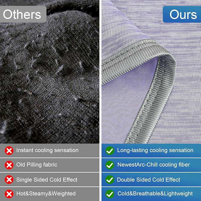KMUSET Cooling Blanket King Size, Double Sided Summer Cooling Blankets - Image 6