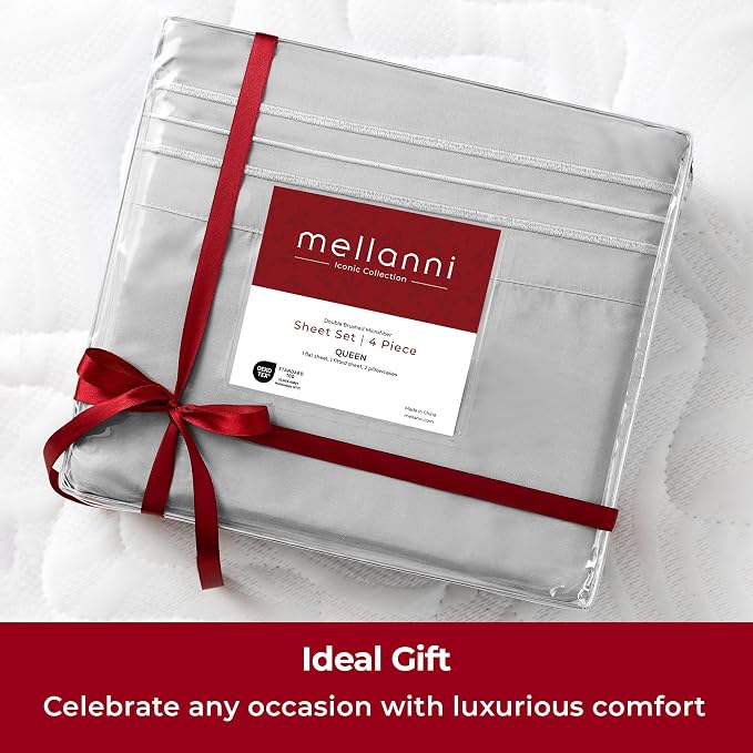 Mellanni Extra Deep King Sheets - Image 9