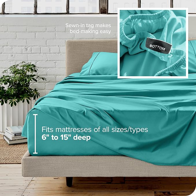 Bare Home Full XL Sheet Set - Image 5