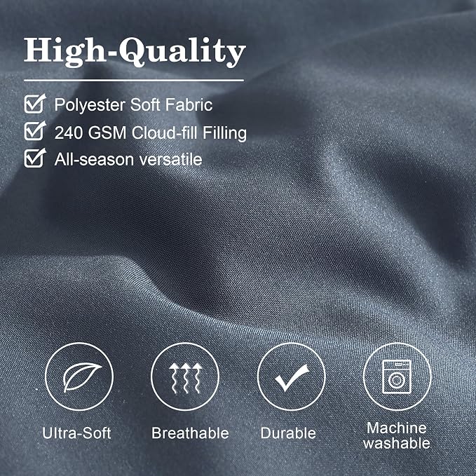 Monbix Super King Plus Size Comforter Set - Image 6