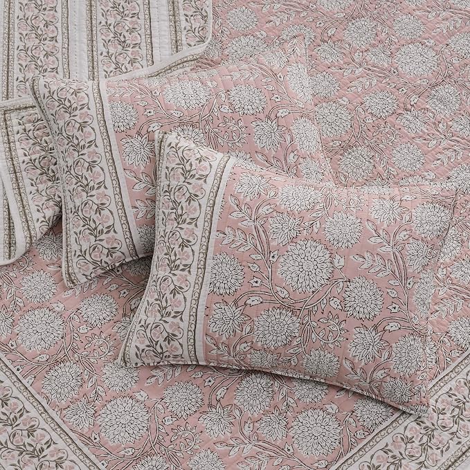 Levtex Home Adare Blush Reversible King/Cal King Quilt Set - Image 4