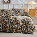 mixinni Duvet Cover Full Size, Cotton Percale Farmhouse Bedding Sets Soft by mixinni