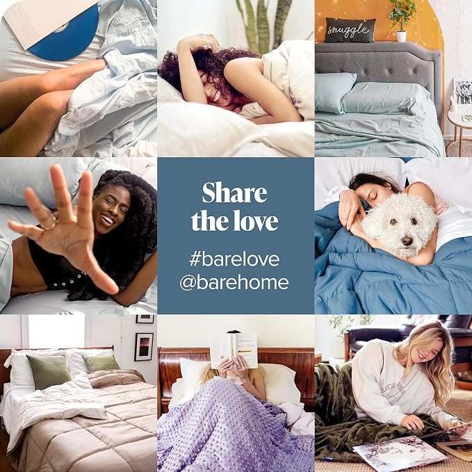 Bare Home Microfiber King Pillowcase Set of 4 - Image 9