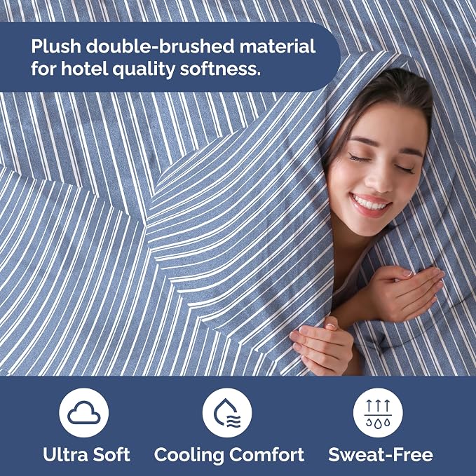 Duvet Cover Queen Size Set - Image 3