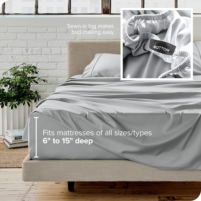 Bare Home Twin XL Sheet Set - Image 5