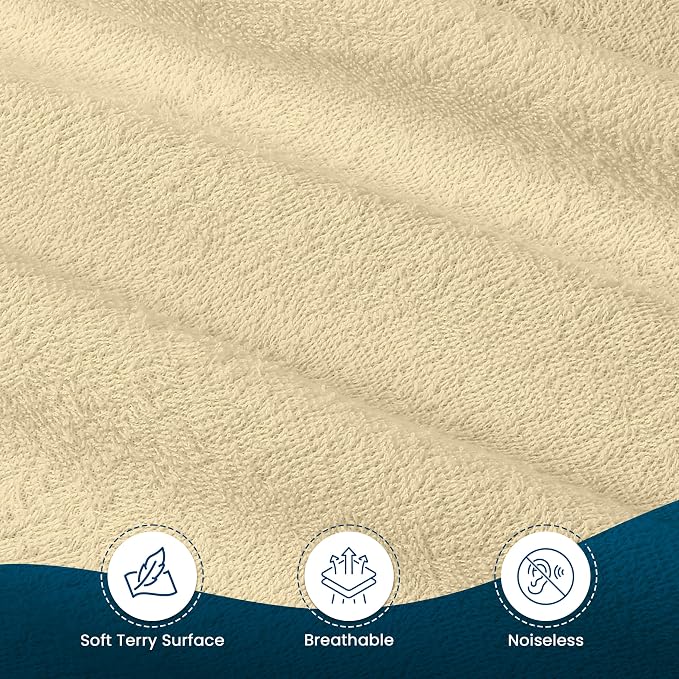 Twin Size Mattress Protector Waterproof, Premium 200 GSM Terry Mattress Cover - Image 8