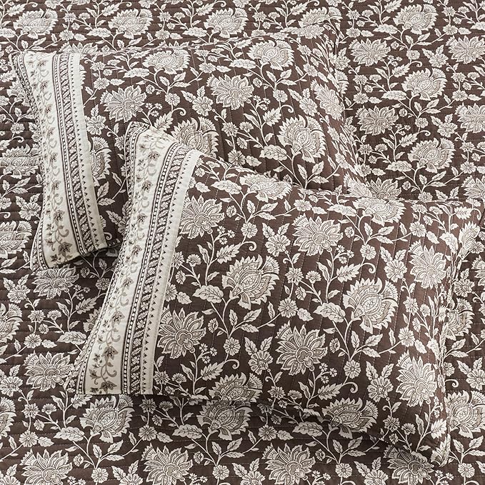 Levtex Home Adare Cocoa Reversible Twin/Twin XL Quilt Set - Image 5