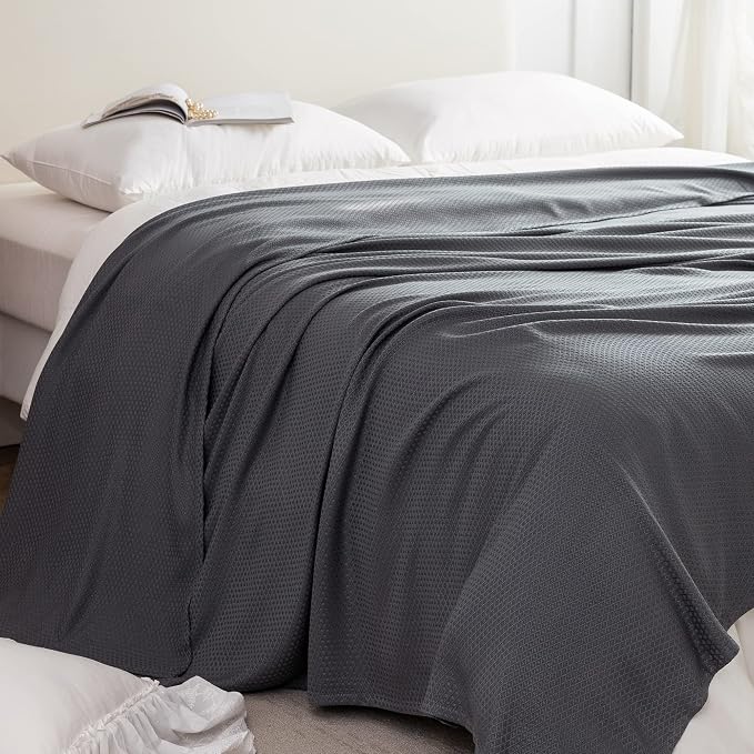 AmyHomie Cooling Blanket, 100% Rayon Derived from Bamboo, Cool Summer Blanket - Image 7