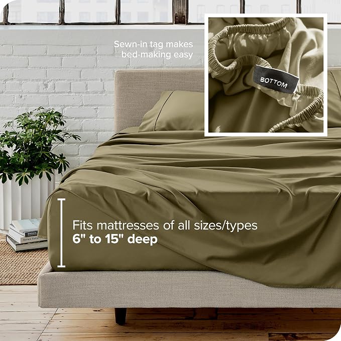 Bare Home Queen Sheet Set - Image 5