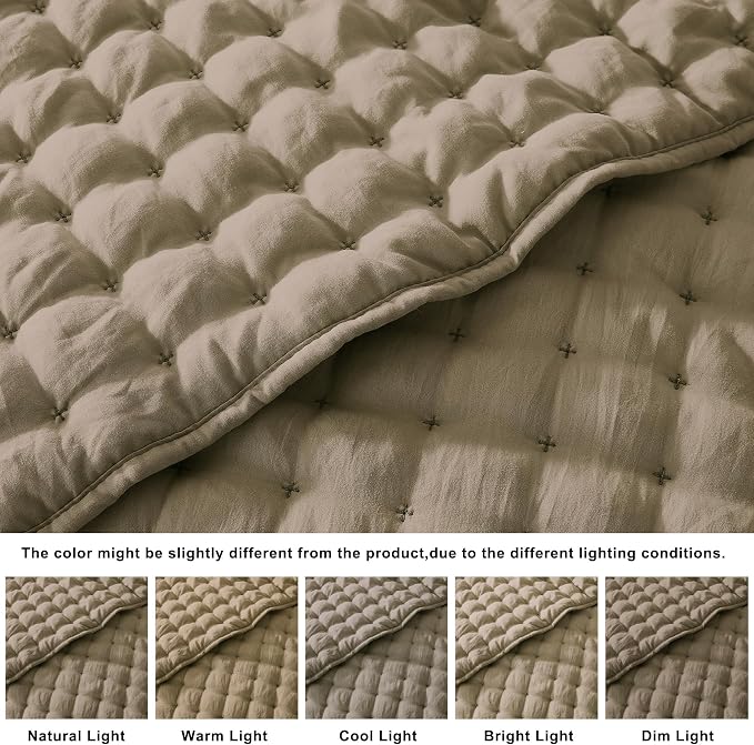 WDCOZY Queen Size Quilts Bedding Sets - Image 2