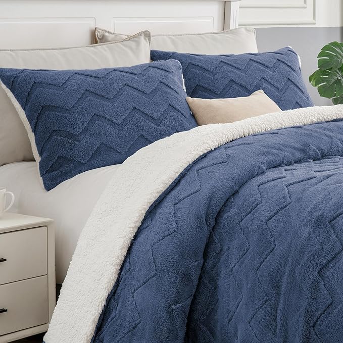 BEDELITE Fluffy Queen Comforter Set by BEDELITE