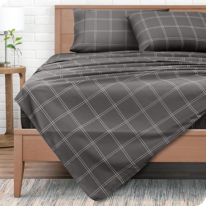 Bare Home Queen Flat Sheet - Image 2