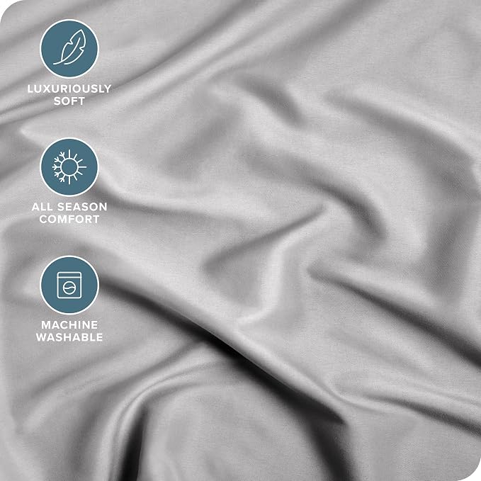 Bare Home Fitted Bottom Sheet Full XL Size - Image 2