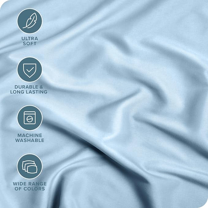 Bare Home 2-Pack Fitted Bottom Sheets Twin XL - Image 2