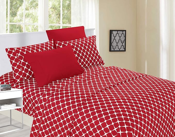 Elegant Comfort Luxury Softest and Coziest 6-Piece Bed Sheet Set, Wrinkle - Image 3