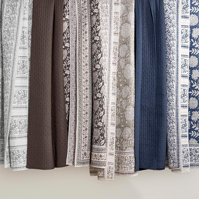 Levtex Home Adare Taupe Reversible King/Cal King Quilt Set and 2 Pillow Shams - Image 9