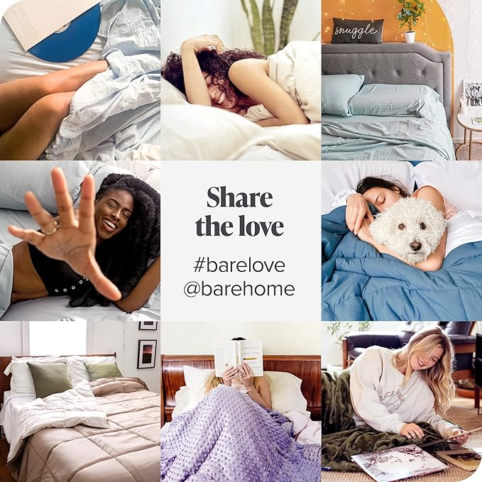 Bare Home Bedding Duvet Cover Oversized King Size - Image 8