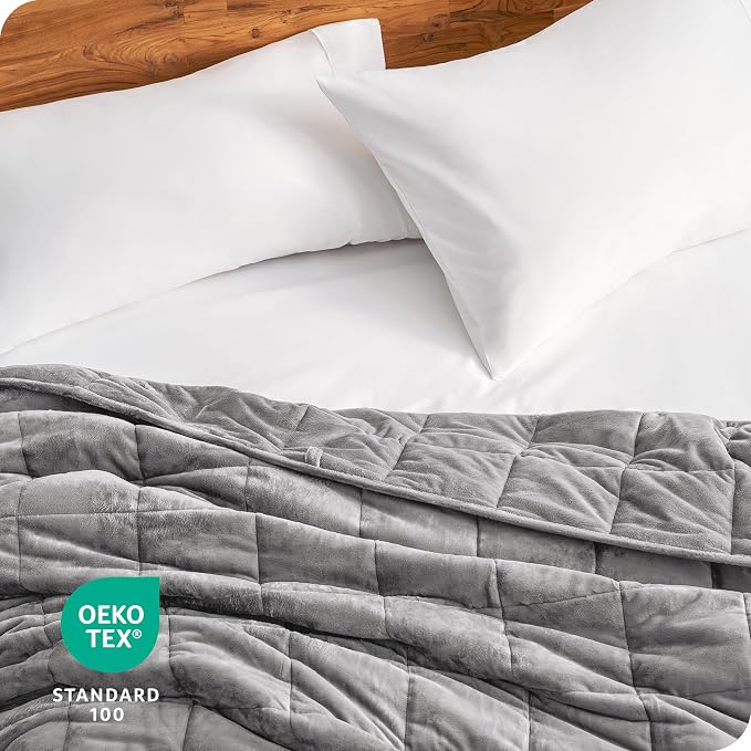 Bare Home Weighted Blanket Twin or Full Size 10lb - Image 7