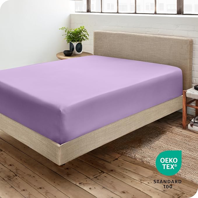 Bare Home Fitted Bottom Sheet Full Size - Image 4