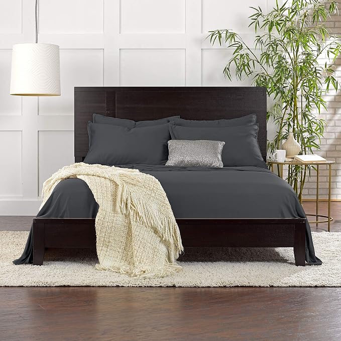 Queen Pillowcases by Pure Bamboo, Genuine 100% Organic Viscose Derived from - Image 6