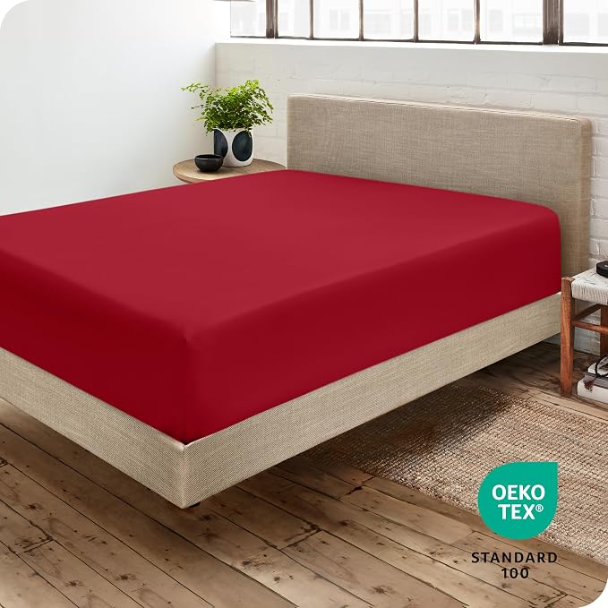 Bare Home Fitted Bottom Sheet Twin Size - Image 4