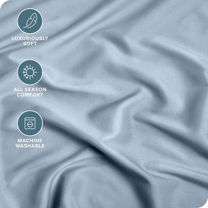 Bare Home Fitted Bottom Sheet King Size - Image 2