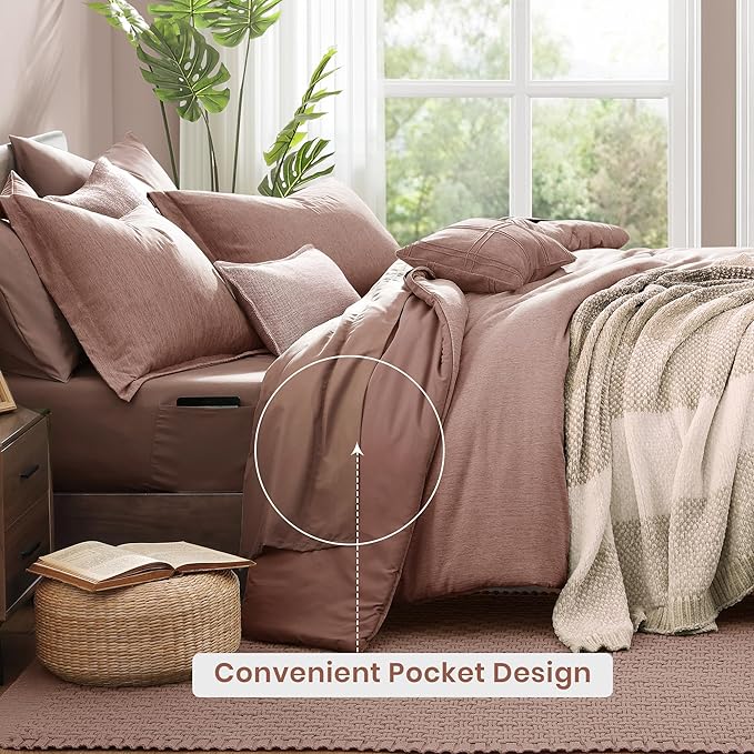Monbix Queen Comforter Set - Image 4