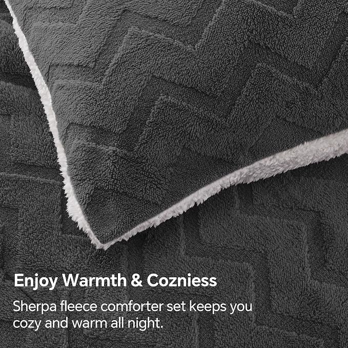 BEDELITE Fluffy Twin Comforter Set - Image 5