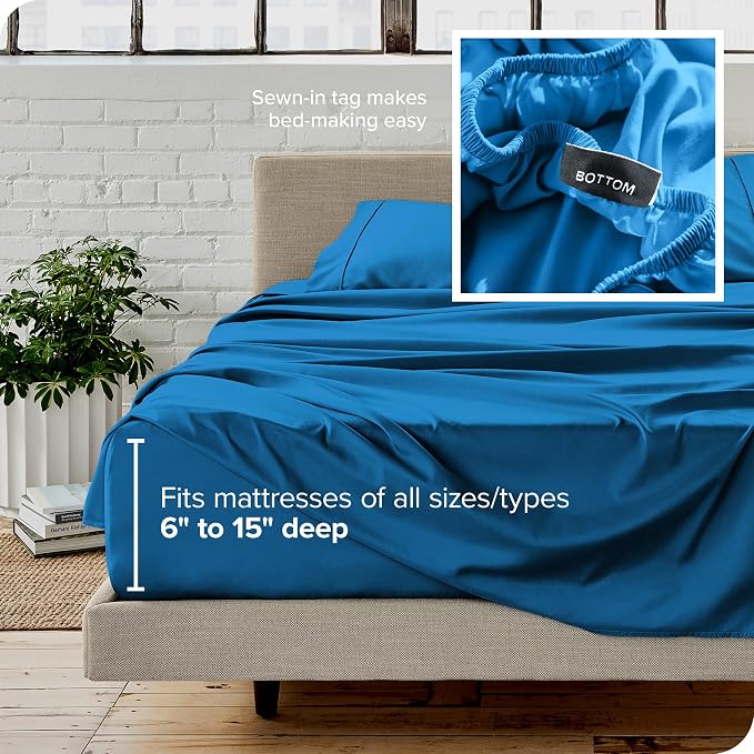 Bare Home Twin Sheet Set - Image 5