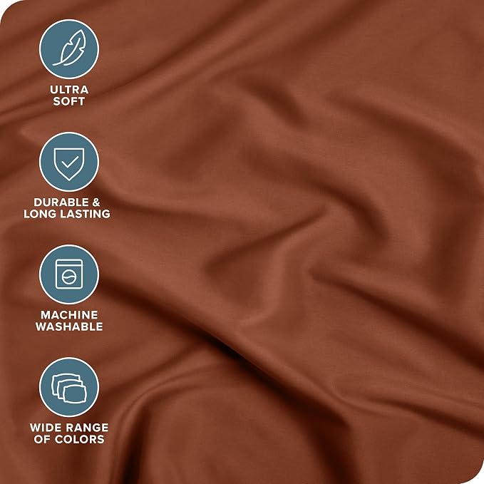 Bare Home Fitted Bottom Sheet King Size - Image 2