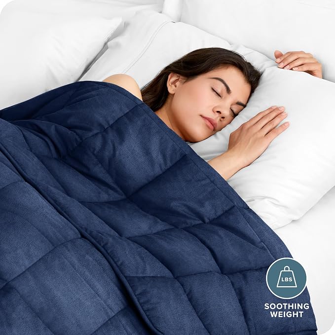 Bare Home Weighted Blanket Queen Size 17lb - Image 2