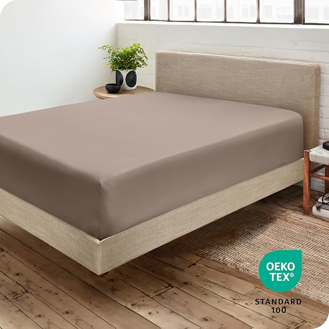 Bare Home Fitted Bottom Sheet Split King Size - Image 5