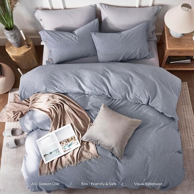 JELLYMONI Cotton Duvet Cover Queen Size - Image 8