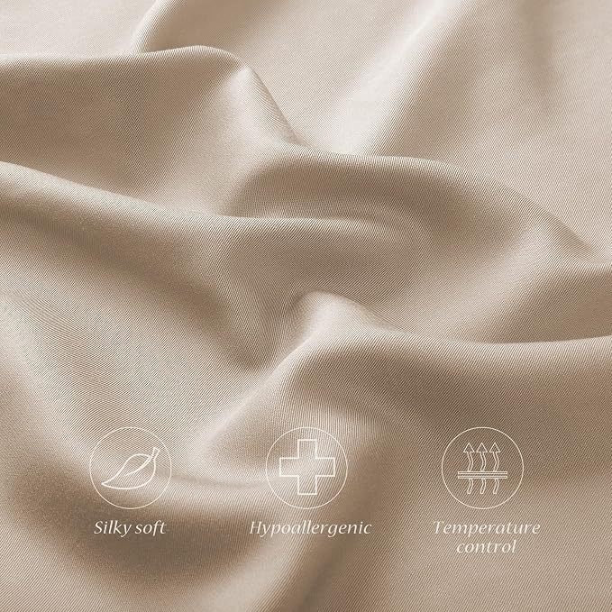 Cooling Crescent Side Sleeper Pillow Cases King Size Set of 2 - Image 3