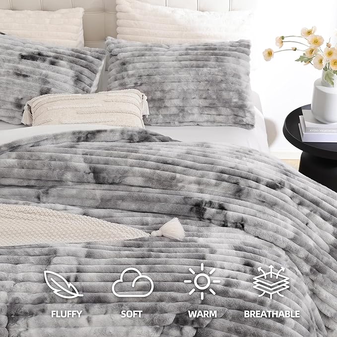 Smoofy Fluffy Twin Comforter Sets 2 Pieces - Image 2