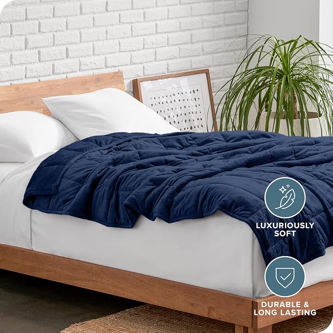 Bare Home Weighted Blanket King Size 30lb - Image 5