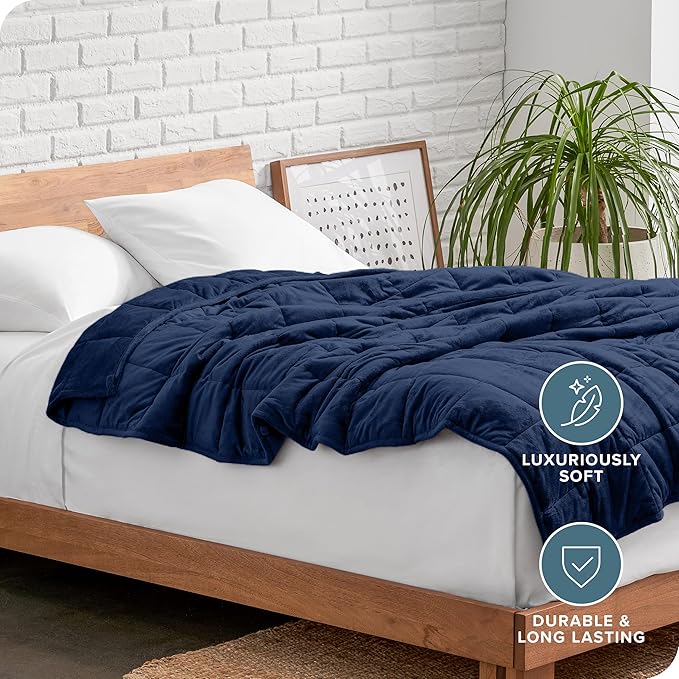 Bare Home Weighted Blanket Twin or Full Size 12lb - Image 5