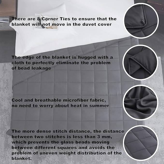 L'AGRATY Weighted Blanket Kids - Image 4