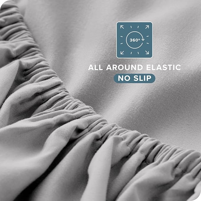 Bare Home Short Queen Sheet Set - Image 6