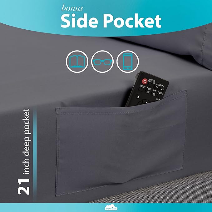 DREAMCARE Queen Sheet Set - Image 3