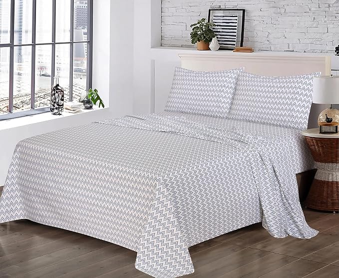 RUVANTI 100% Cotton Sheets – California King Percale Bedding, Cooling & - Image 8