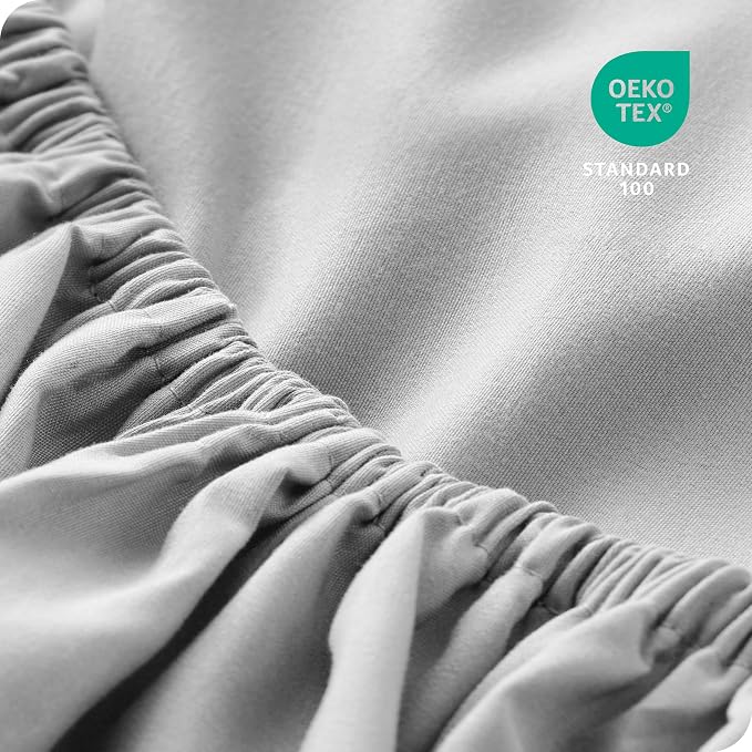 Bare Home 2-Pack Fitted Bottom Sheets Short Queen - Image 5