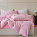 JELLYMONI 100% Natural Cotton 2pcs Striped Duvet Cover Sets, by JELLYMONI