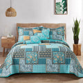 BEDIFANY Cotton Queen Size Quilt, Lightweight Bedspread Queen Size, Quilted by BEDIFANY